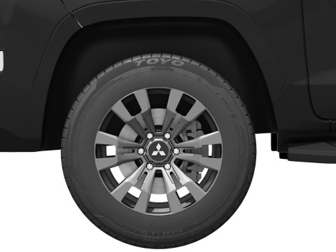 Mitsubishi L200 Triton 2024 Model 3D