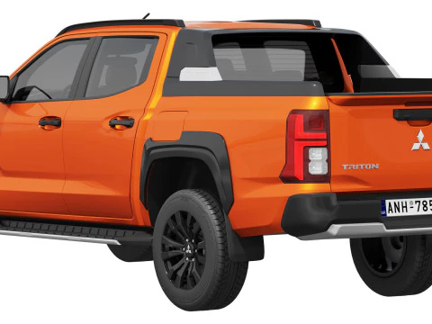Mitsubishi L200 Triton Athlete 2024 3D Model