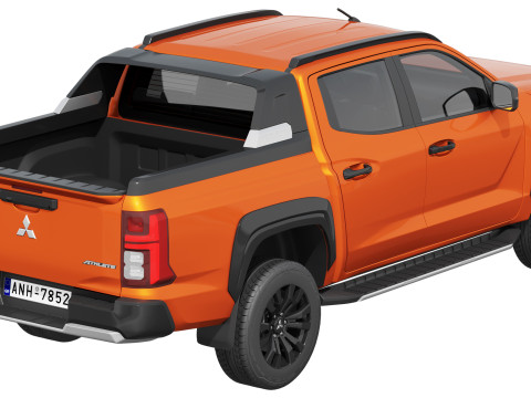 Mitsubishi L200 Triton Athlete 2024 3D मॉडल