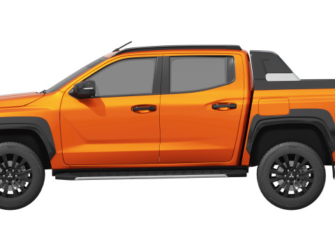 Mitsubishi L200 Triton Athlete 2024 3D मॉडल