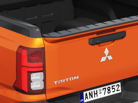Mitsubishi L200 Triton Athlete 2024 3D Model