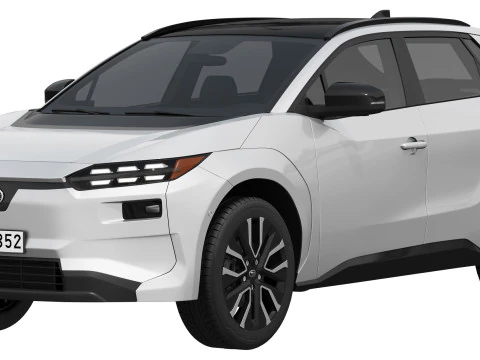 Subaru Solterra EV 2026 Model 3D