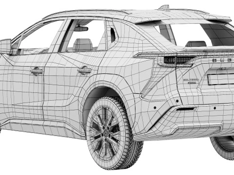 Subaru Solterra EV 2026 3D Model