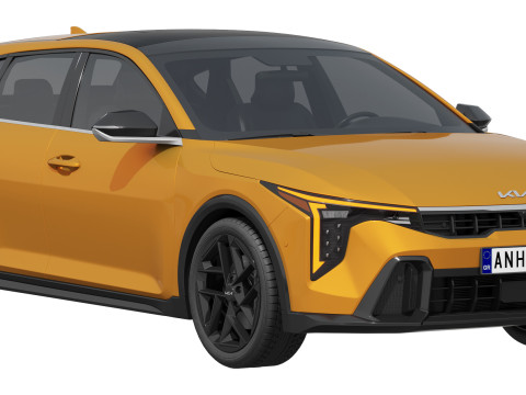 Kia K4 Hatchback 2026 3D मॉडल