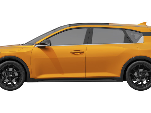 Kia K4 Hatchback 2026 3D मॉडल