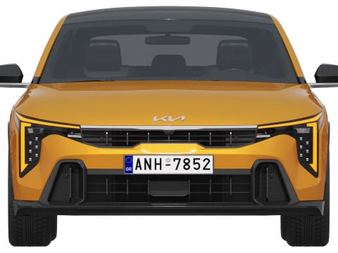 Kia K4 Hatchback 2026 3D मॉडल