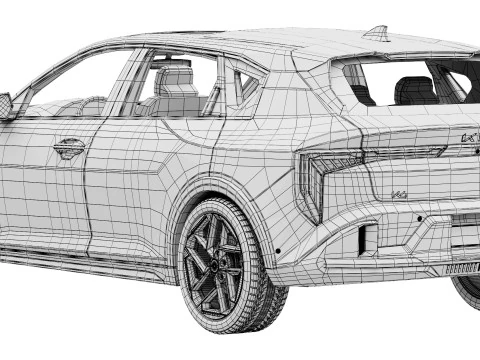 Kia K4 Hatchback 2026 3D Model