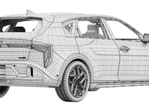 Kia K4 Hatchback 2026 3D Model