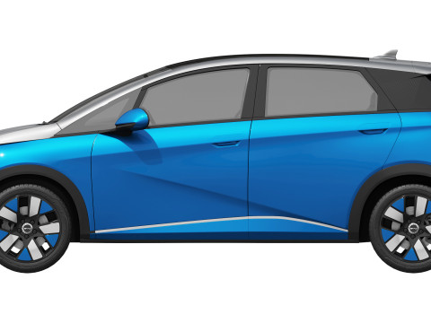 BYD Dolphin 2025 3D-Modell