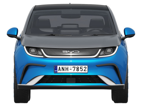 BYD Dolphin 2025 3D-Modell