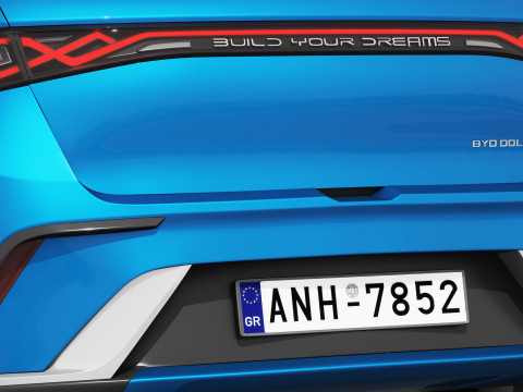 BYD Dolphin 2025 3D-Modell