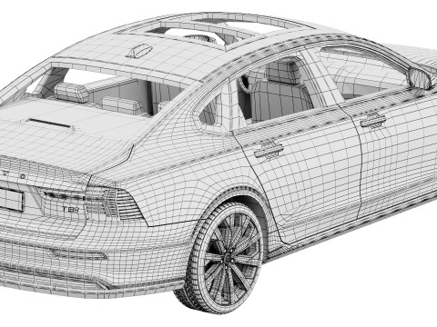 Volvo S90 2026 Modello 3D