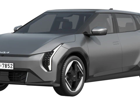 起亜 EV4 ハッチバック 2026 3Dモデル