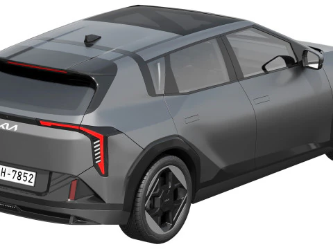 Kia EV4 Hatchback 2026 Modello 3D
