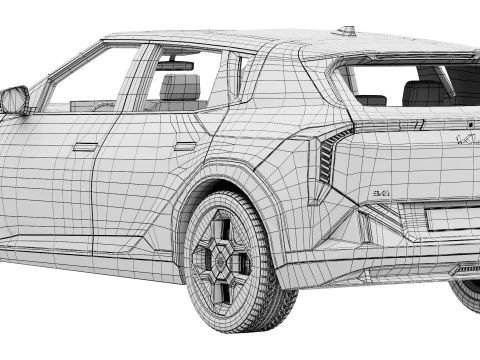 Kia EV4 Hatchback 2026 Modello 3D