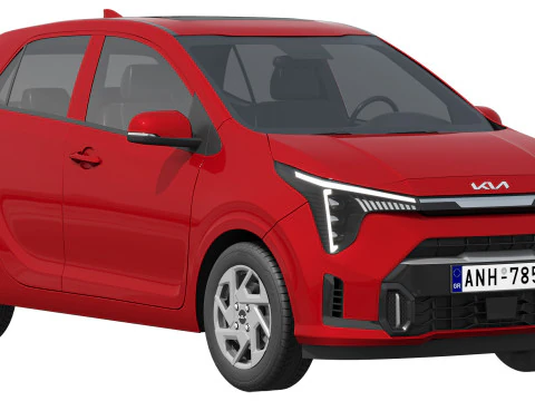 Kia Picanto 2024 3D Model