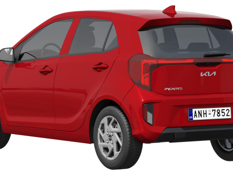 Kia Picanto 2024 Modèle 3D