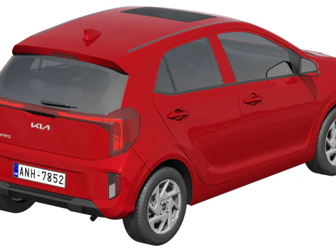 Kia Picanto 2024 3D Model
