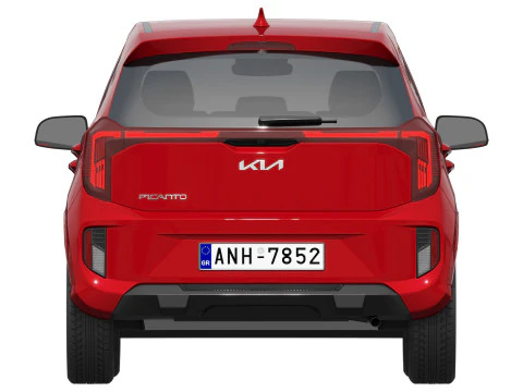 Kia Picanto 2024 3D Model
