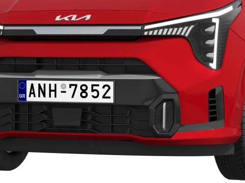 Kia Picanto 2024 3D Model