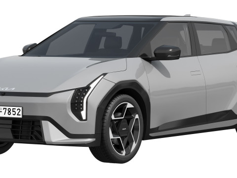 Kia EV4 Hatchback GT-Line 2026 3D Модель