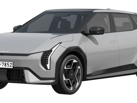 Kia EV4 ハッチバック GT-Line 2026 3Dモデル