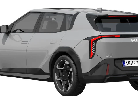Kia EV4 Hatchback GT-Line 2026 Modelo 3D