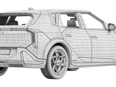 Kia EV4 Hatchback GT-Line 2026 3D Model