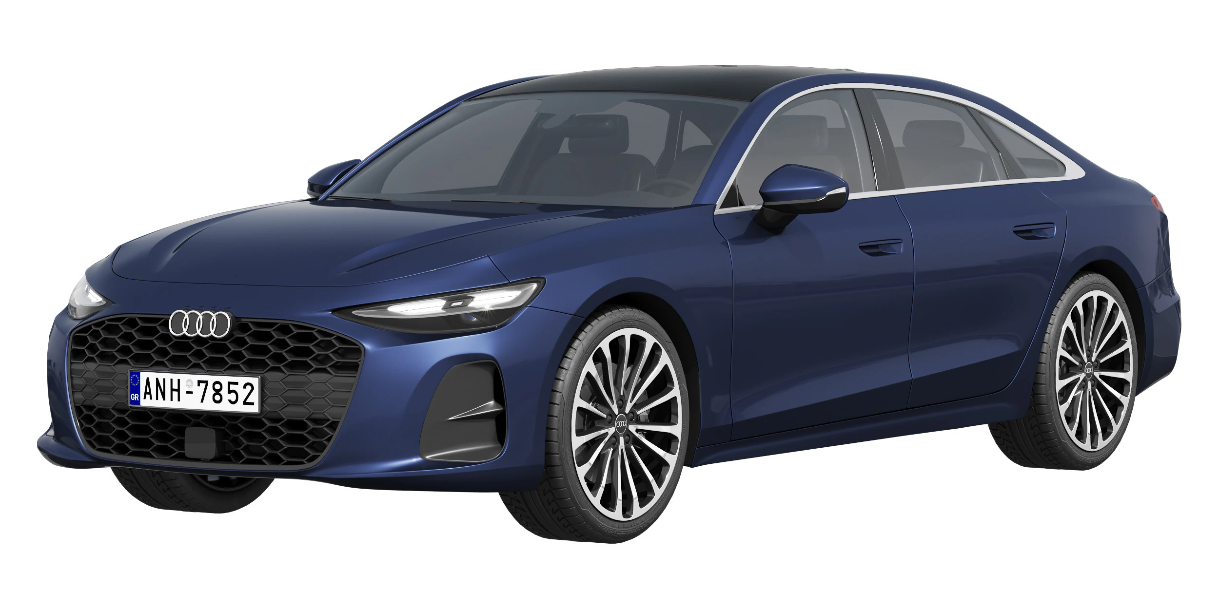 Audi A6 Sedan 2026 3D Model .c4d .max .obj .3ds .fbx .stl .blend 