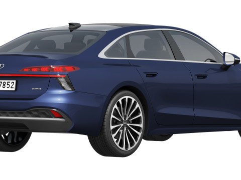 Audi A6 Sedan 2026 3D 모델