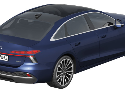 Audi A6 Sedan 2026 3D 모델