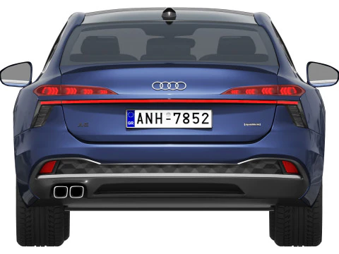 Audi A6 Sedan 2026 3D Model