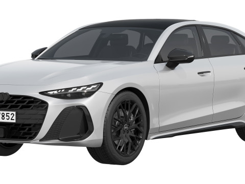Audi A6 Sedan s-line 2026 3D Модель