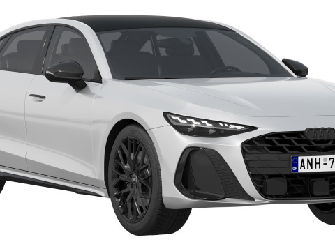 Audi A6 Sedan s-line 2026 Model 3D