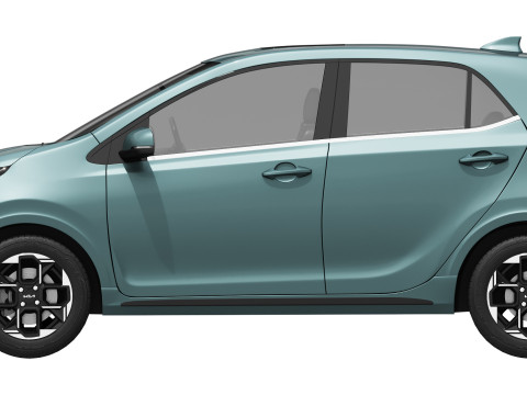 Kia Picanto GT-Line 2024 3D 모델