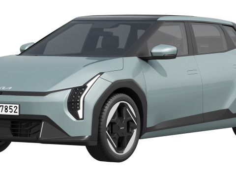 Kia EV4 2026 3D Модель