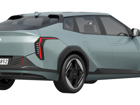 Kia EV4 2026 3D Model