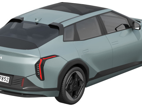 Kia EV4 2026 3D Model