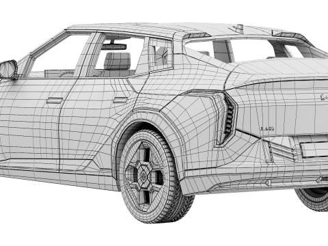 Kia EV4 2026 3D Model