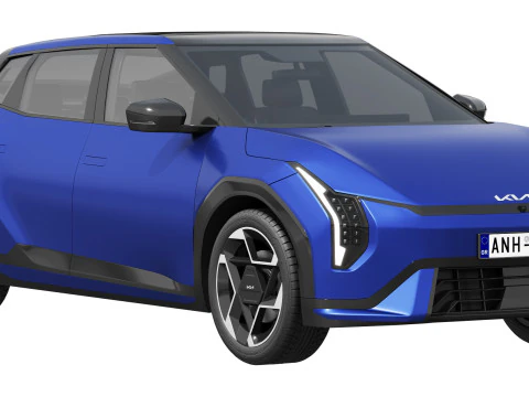Kia EV4 GT Hattı 2026 3D Model
