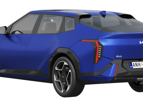 Kia EV4 GT-Line 2026 3D-Modell