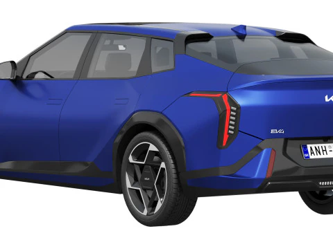 Kia EV4 GT Hattı 2026 3D Model
