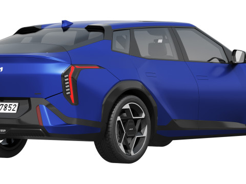 Kia EV4 GT-Line 2026 3D-Modell