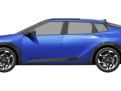 Kia EV4 GT-Line 2026 3D-Modell
