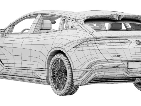 Denza Z9 GT2025 Modello 3D