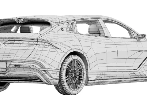 Denza Z9 GT2025 Modello 3D