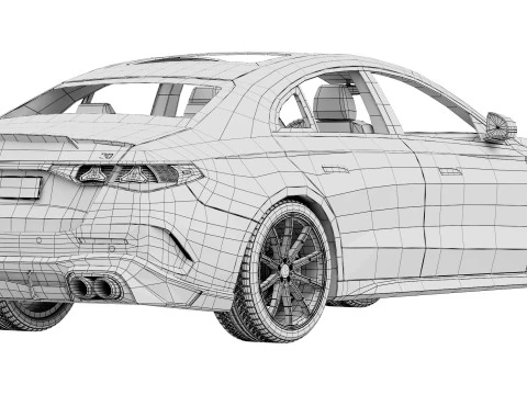 Brabus 700 AMG E53 2026 3D Model