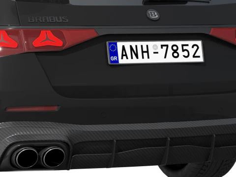Brabus 700 AMG E53 универсал 2026 г.в. 3D Модель