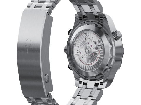 Omega Seamaster Diver 300M 44mm black 3D Model