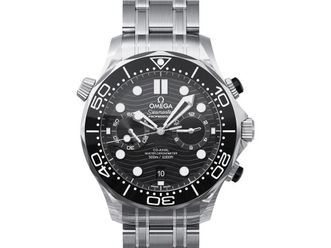 Omega Seamaster Diver 300M 44mm black 3D Model